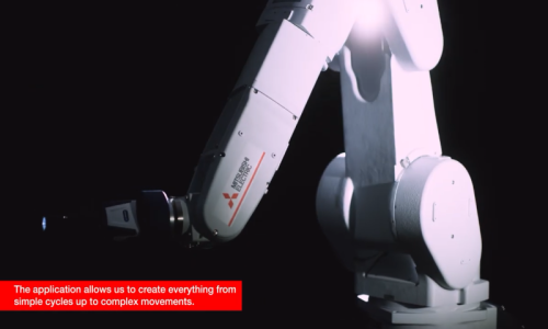 三菱电机：具有直接机器人控制的简易机器人集成