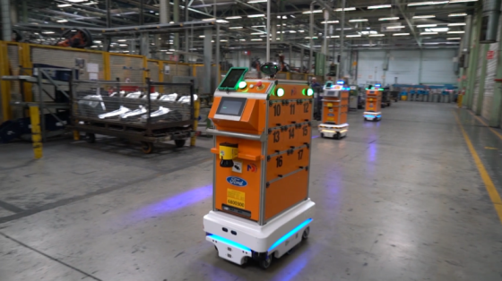 【MiR自主移动机器人】福特汽车制造工厂内部物流优化