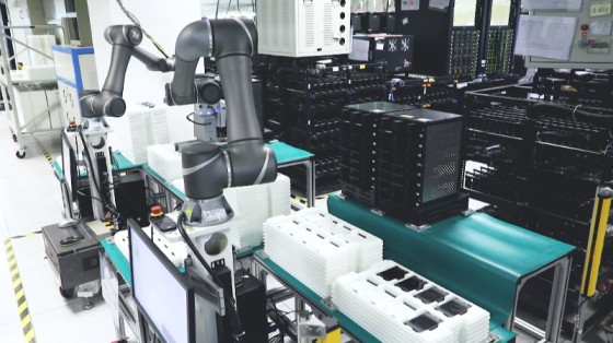 3C&家电行业_生产线测试站自动化案例_达明TM机器人