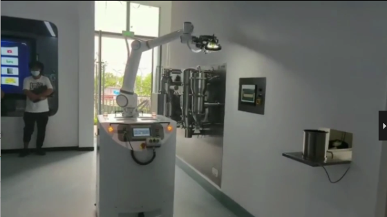 AGV复合机器人用于中药制剂上下料