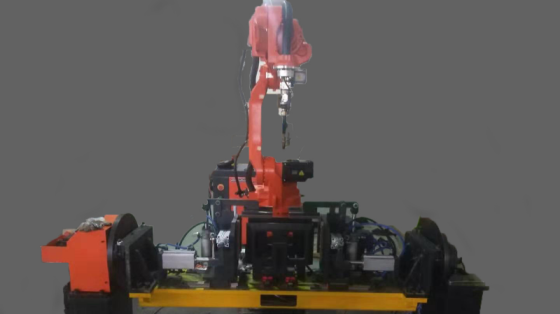 液压油箱机器人焊接工作站
