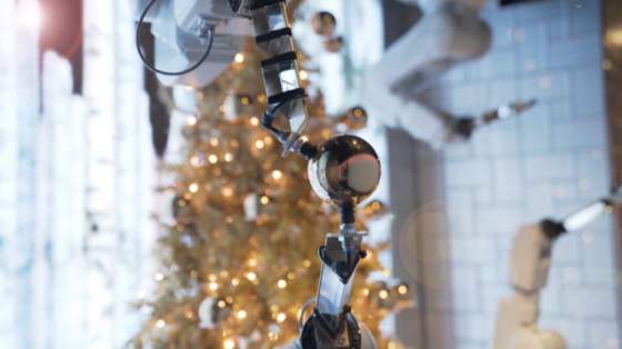 当圣诞钟声响起，ABB机器人带给你无限惊喜
