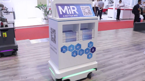 【MiR自主移动机器人】MiR100可快速自动化内部运输和物流