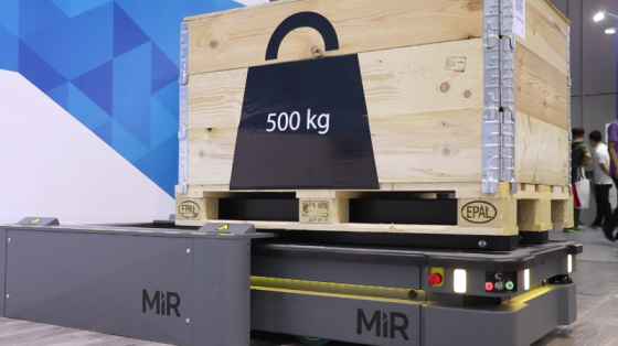 【MiR自主移动机器人】MiR500搭配MiR500 EU Lift举升器