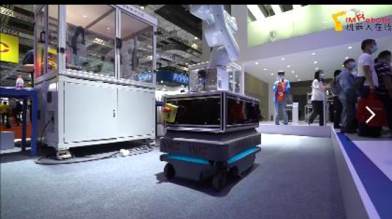 【MiR自主移动机器人】工博会 2020 _ mir100自主移动机器人搭配ur机械臂 