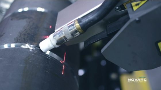 Novarc协作焊接机器人工作站产品视频-宾采尔
