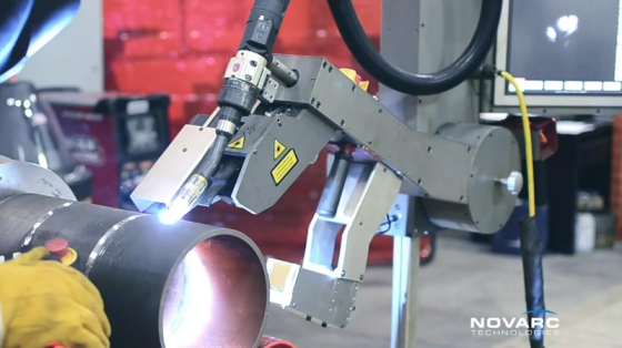 ​Novarc协作管道机器人工作站-产品视频1-宾采尔