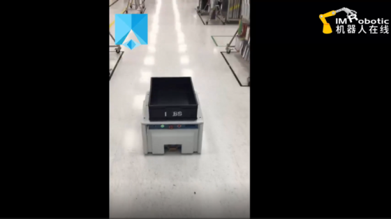 AMB移动机器人试车展示 2_仙工
