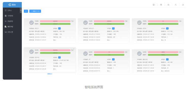 智电系统界面