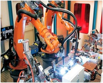 焊接机器人视频