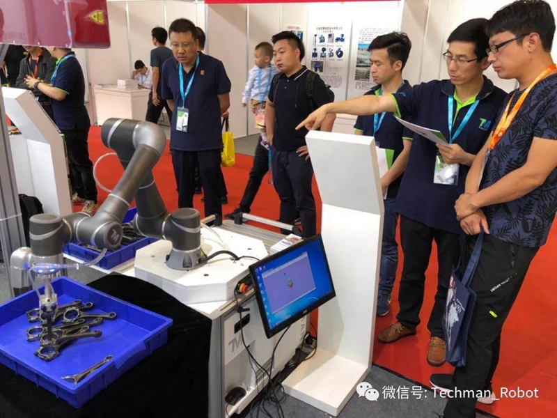 【tm达明】达明机器人亮相2019第九届中国北京国际机器人展览会_工业