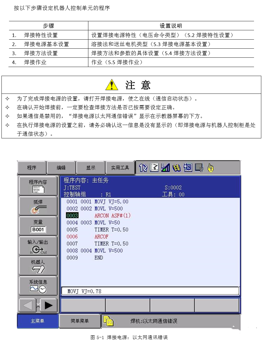 【安川】安川-RD350S/RD500S 使用说明书（专用数字式逆变焊接电源 ）（下）