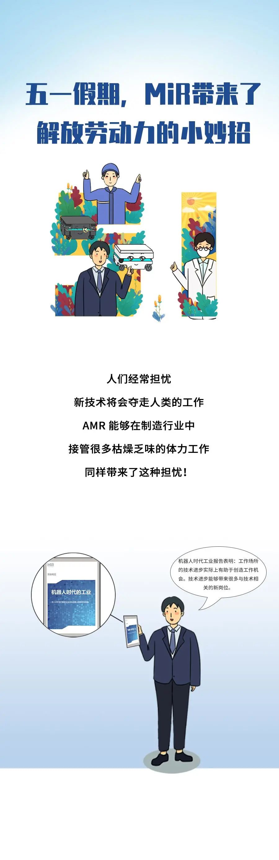 【MiR自主移动机器人】AMR攻略 | 五一假期，MiR带来了解放劳动力的小妙招