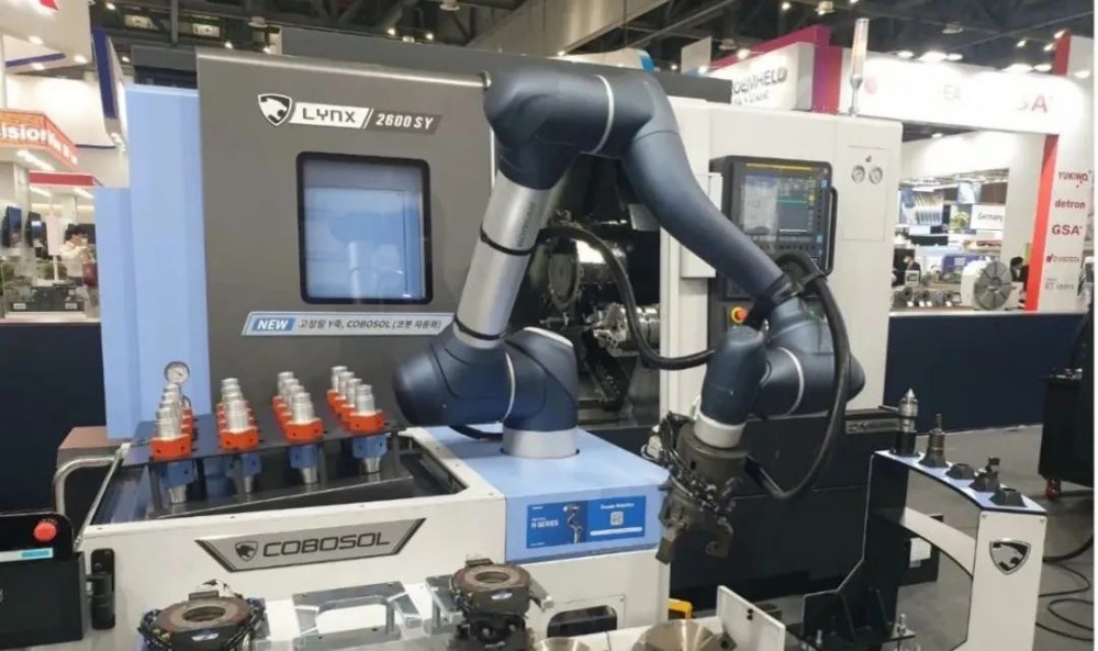 【斗山】斗山机器人在机床加工应用场景的优越表现案例