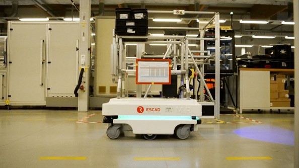 【名傲】案例 | 德国 IFM Electronic 部署 MiR 自主移动机器人车队“掌管”产线物料运输