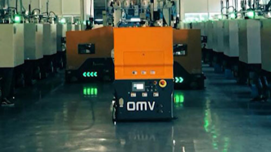 【汇聚】OMV料框抓取机器人