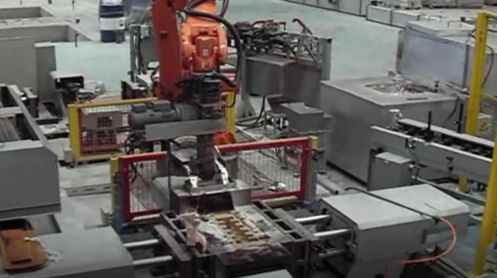 ABB机器人重力浇注单元