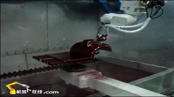 Yaskawa Robot 安川机器人 塑料加工 表面处理 喷漆a